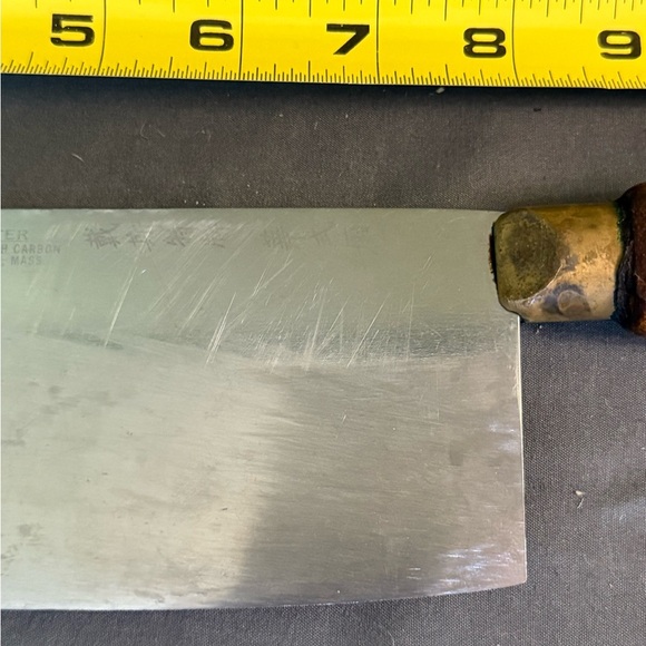Dexter Southbridge Vintage Chinese Càidāo Chefs Knife Cleaver 8" - Picture 3 of 7